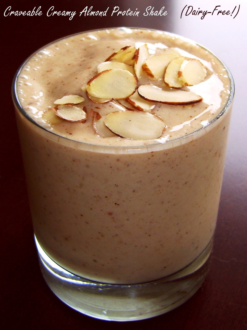 Vegan Shake Recipes
 Craveable Creamy Protein Almond Shake Recipe Dairy Free