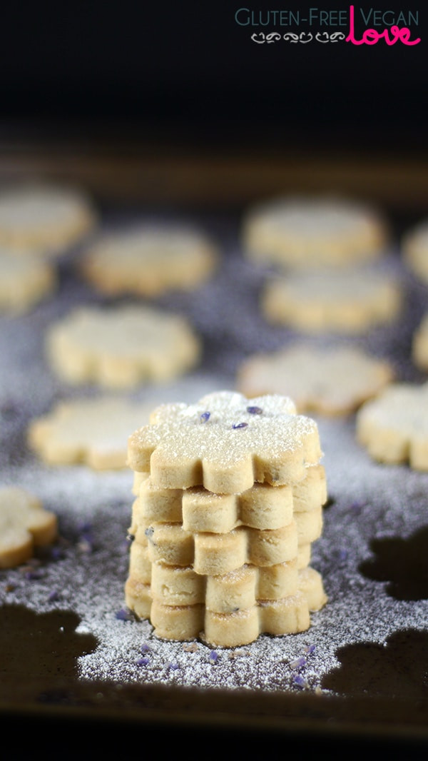 Vegan Shortbread Cookies Recipe
 gluten free vegan lemon lavender shortbread cookies