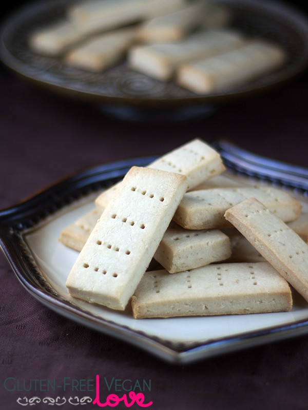 Vegan Shortbread Cookies Recipe
 Simple Gluten Free Vegan Shortbread Cookies