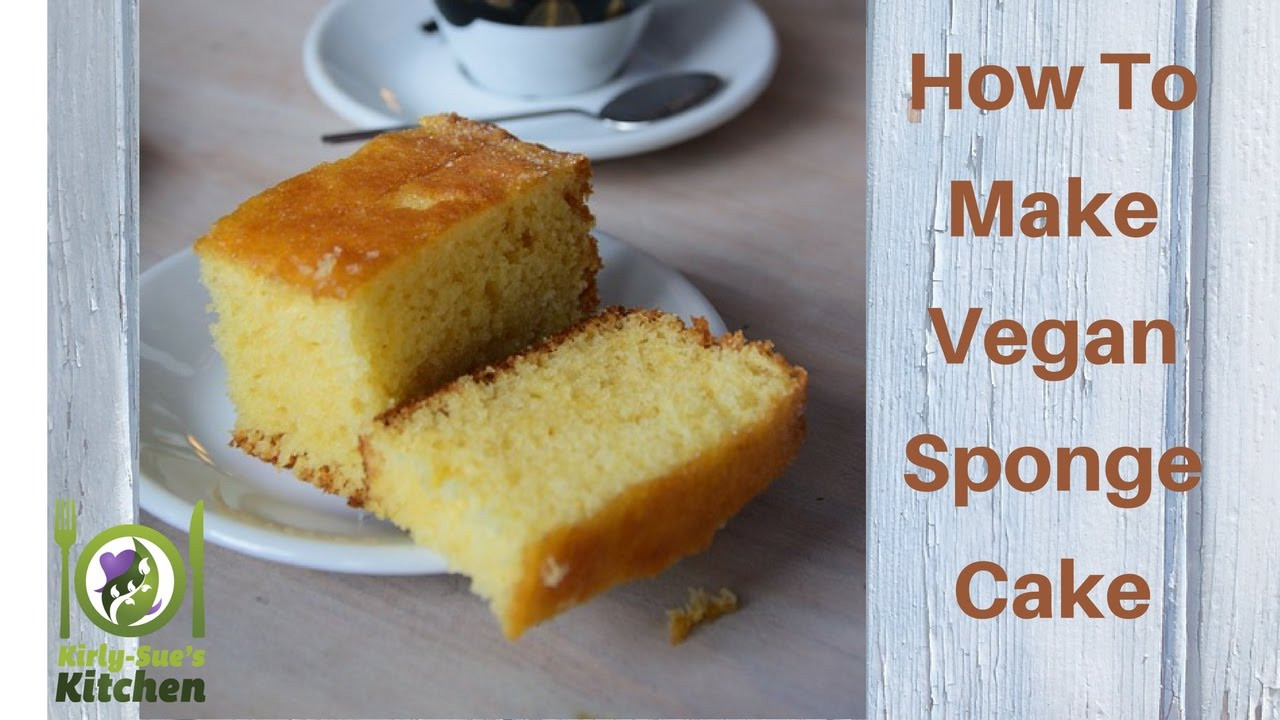 Vegan Sponge Cake Recipes
 How To make A Vegan Sponge Cake recipe video