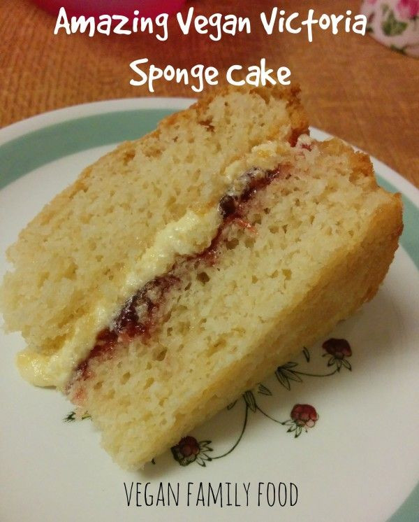 Vegan Sponge Cake Recipes
 vegan victoria sponge cake Recipes