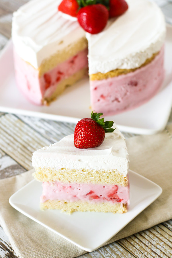 Vegan Strawberry Cake Recipe
 gluten free vegan strawberry ice cream cake Sarah Bakes