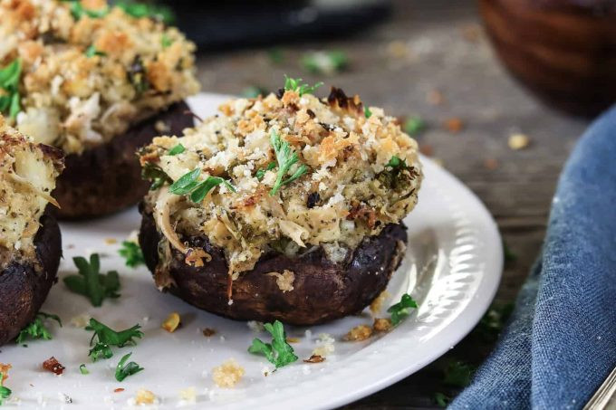 Vegan Stuffed Mushrooms Recipes
 Crabless Vegan Stuffed Mushrooms Vegan Huggs