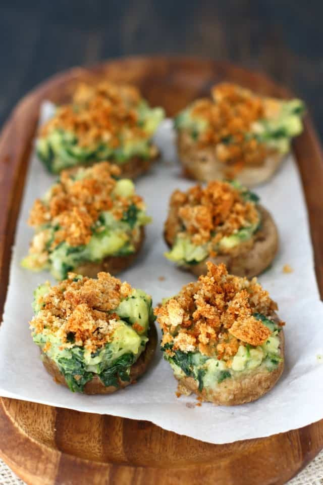 Vegan Stuffed Mushrooms Recipes
 Vegan Stuffed Mushrooms The Pretty Bee