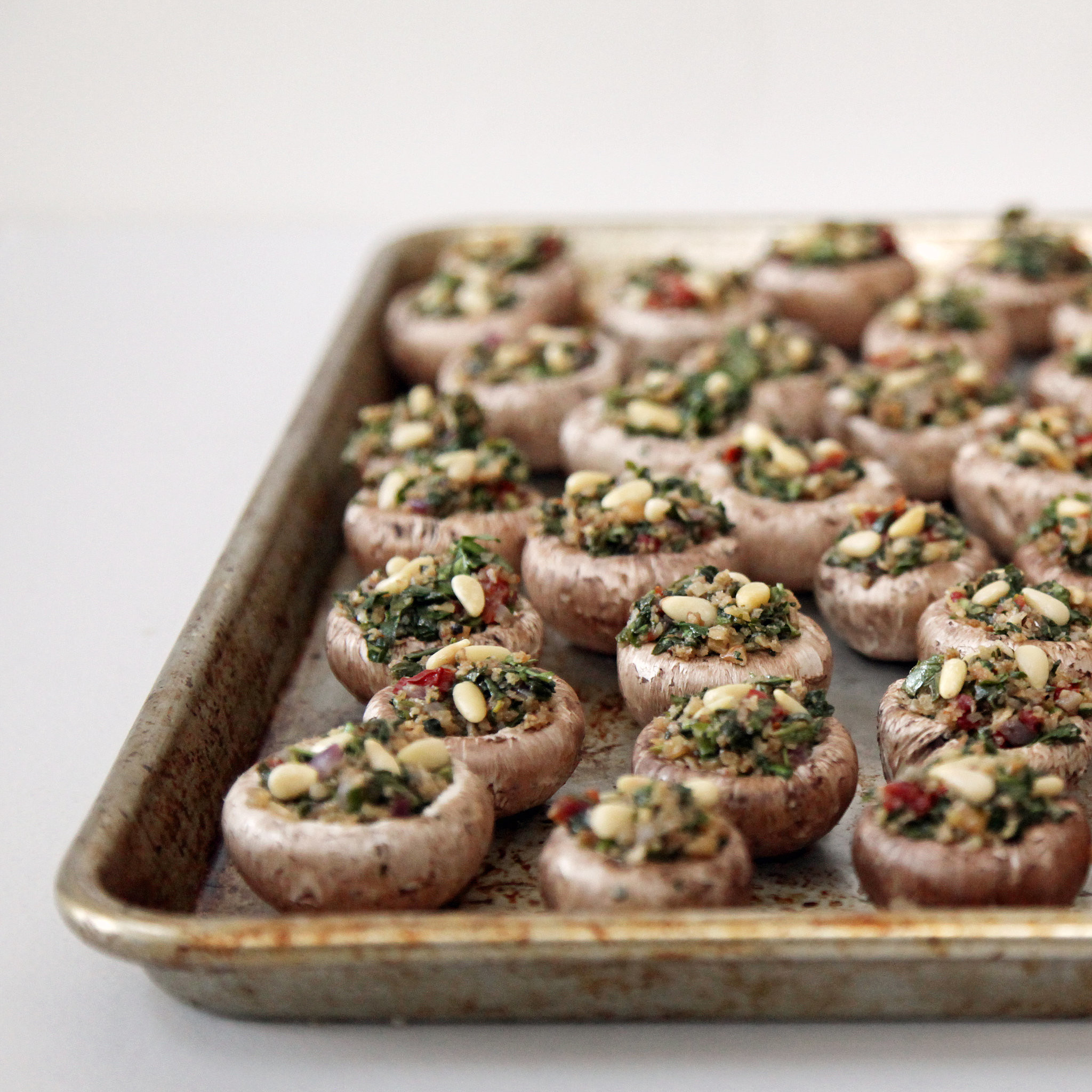 Vegan Stuffed Mushrooms Recipes
 Ve arian Stuffed Mushroom Recipe