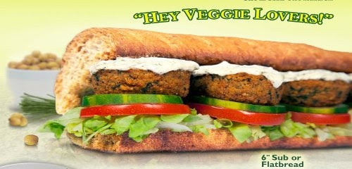 Vegan Subway Sauces
 Subway offers falafel sandwich in Chicago Land area