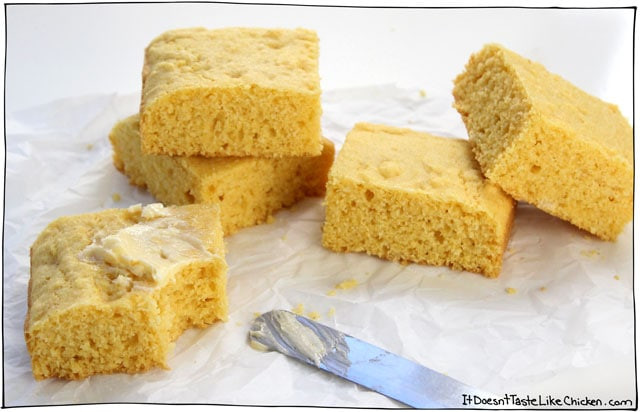 Vegan Sweet Cornbread
 vegan sweet cornbread