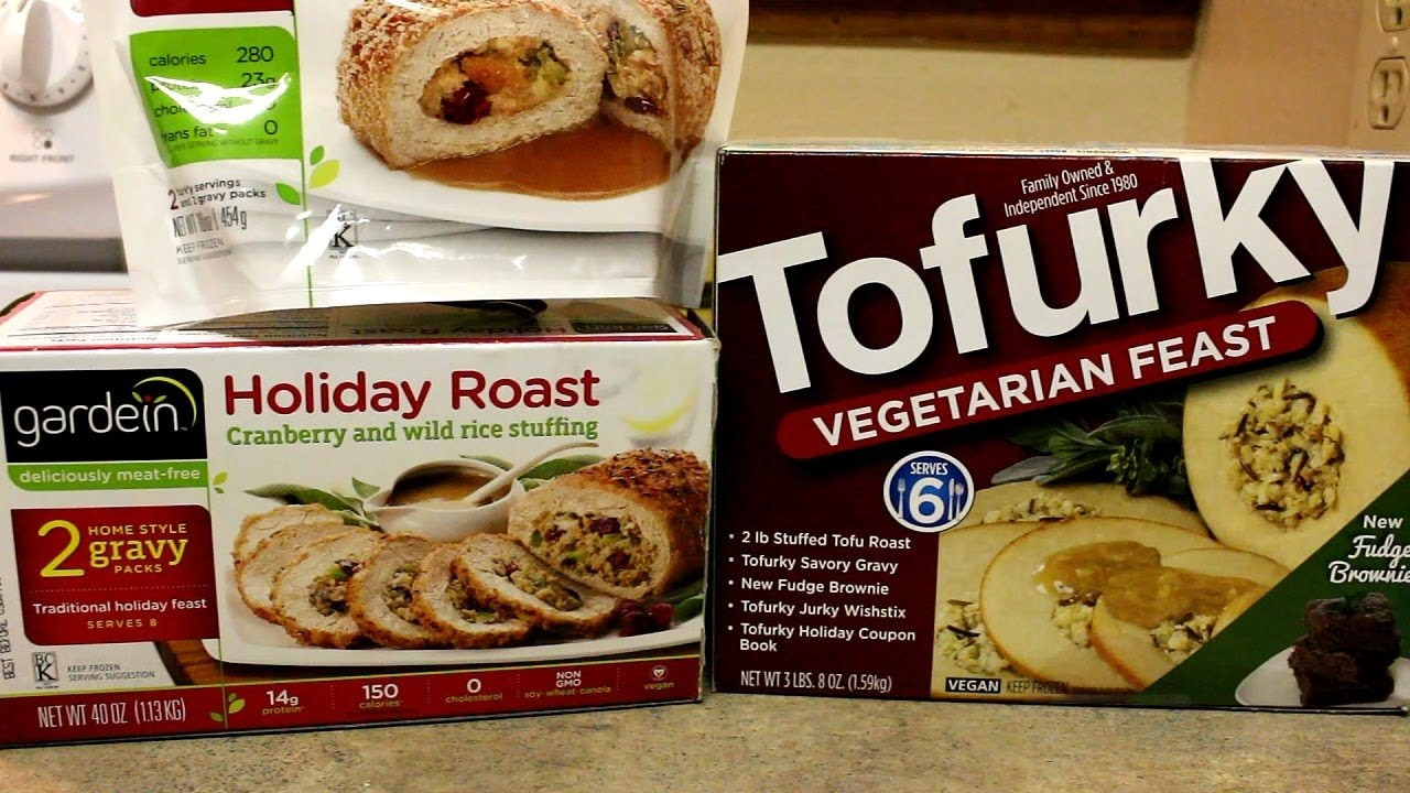 Vegan Thanksgiving 2019
 Gardein Holiday Roast Vs Tofurky