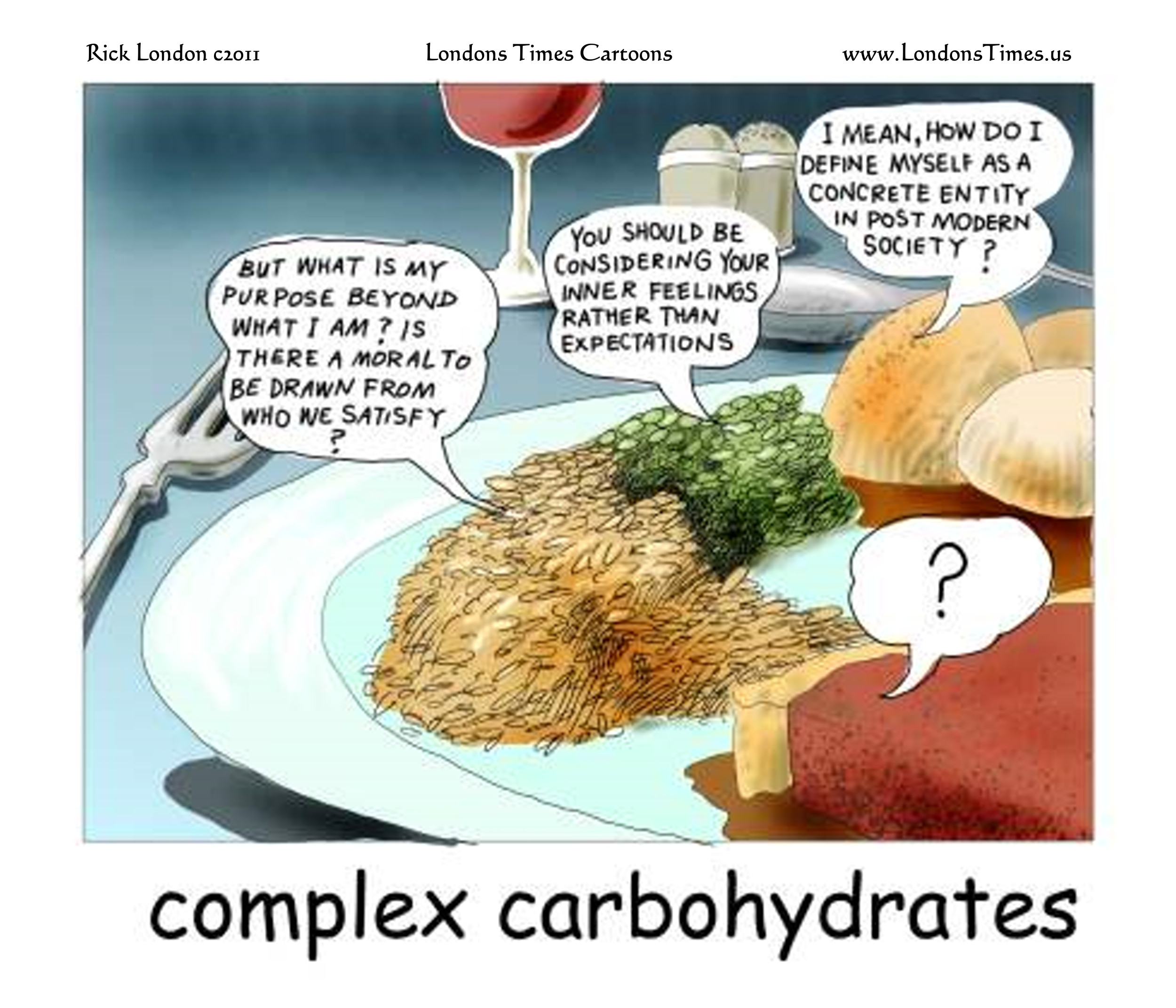Vegan Thanksgiving Funny
 Way Too plex Carbohydrates The Story Behind The Cartoon
