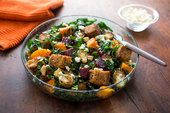 Vegan Thanksgiving Nyc
 Ve arian Thanksgiving Bread Salad Inspired by Stuffing