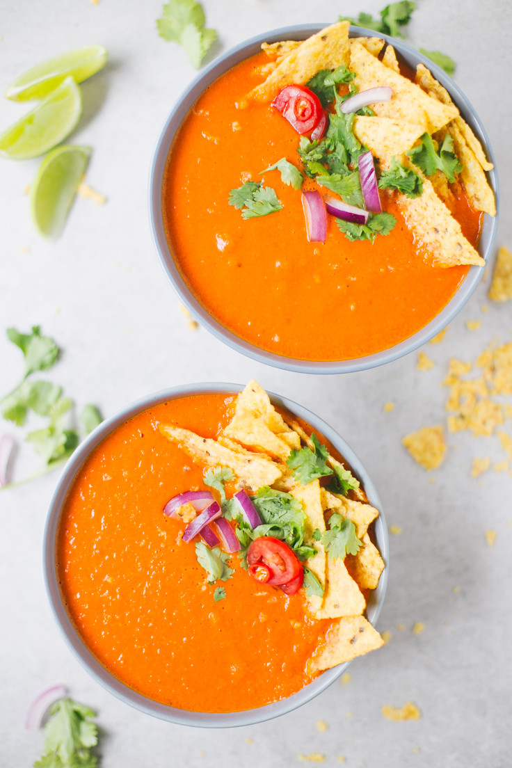 Vegan Tomato Soup
 Mexican Style Tomato Soup