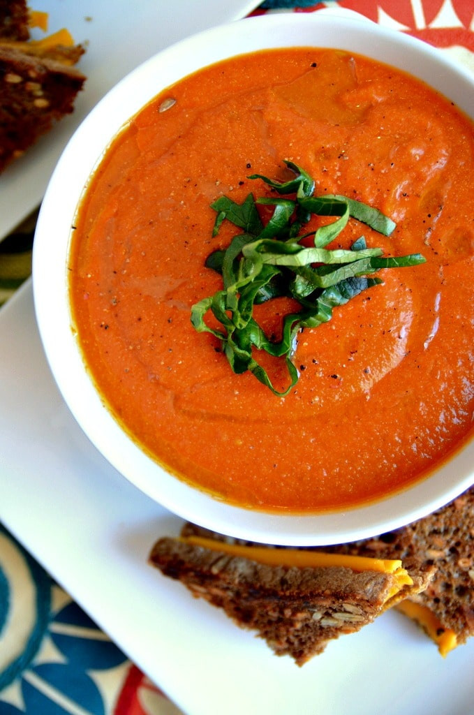 Vegan Tomato Soup Recipes
 Dreamy Vegan Tomato Soup Blissful Basil