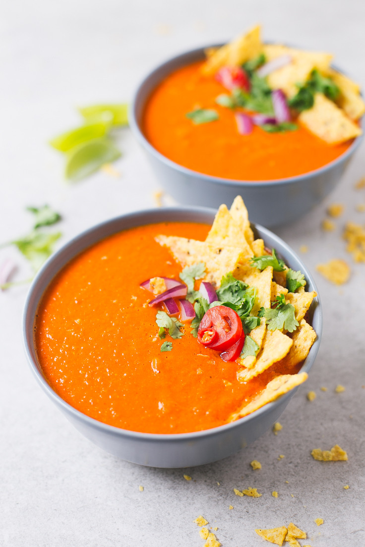 Vegan Tomato Soup Recipes
 Mexican Style Tomato Soup