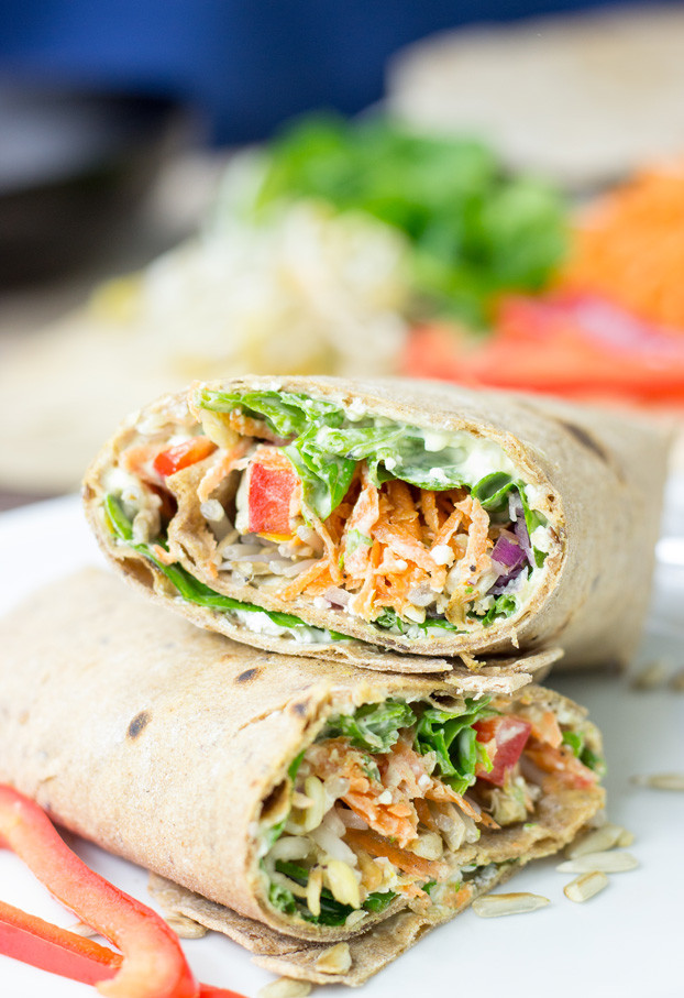 Vegan Wraps Recipes
 15 Easy & Healthy Ve arian Lunches