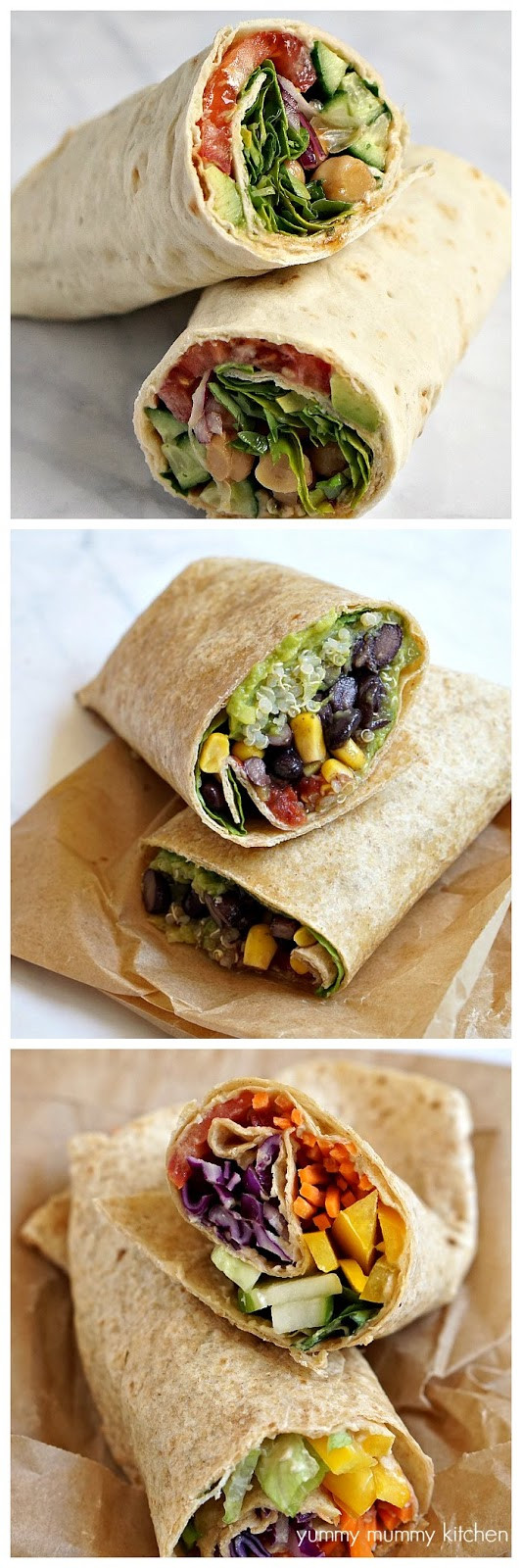 Vegan Wraps Recipes
 veggie tortilla wraps