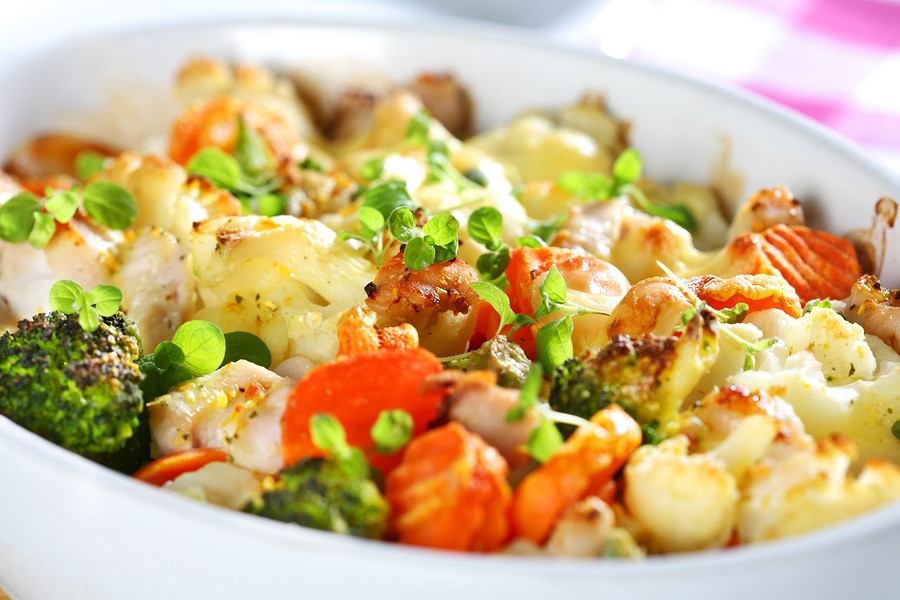 Vegetable Casserole Healthy
 Chicken and Ve able Casserole