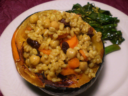 Vegetarian Acorn Squash Recipes
 Ve arian Stuffed Acorn Squash and Thanksgiving Recipe