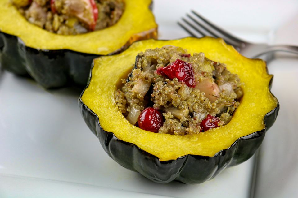 Vegetarian Acorn Squash Recipes
 Vegan Quinoa Stuffed Acorn Squash Recipe