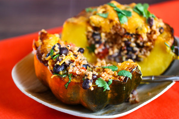 Vegetarian Acorn Squash Recipes
 Stuffed Acorn Squash Recipe Fresh Tastes Blog