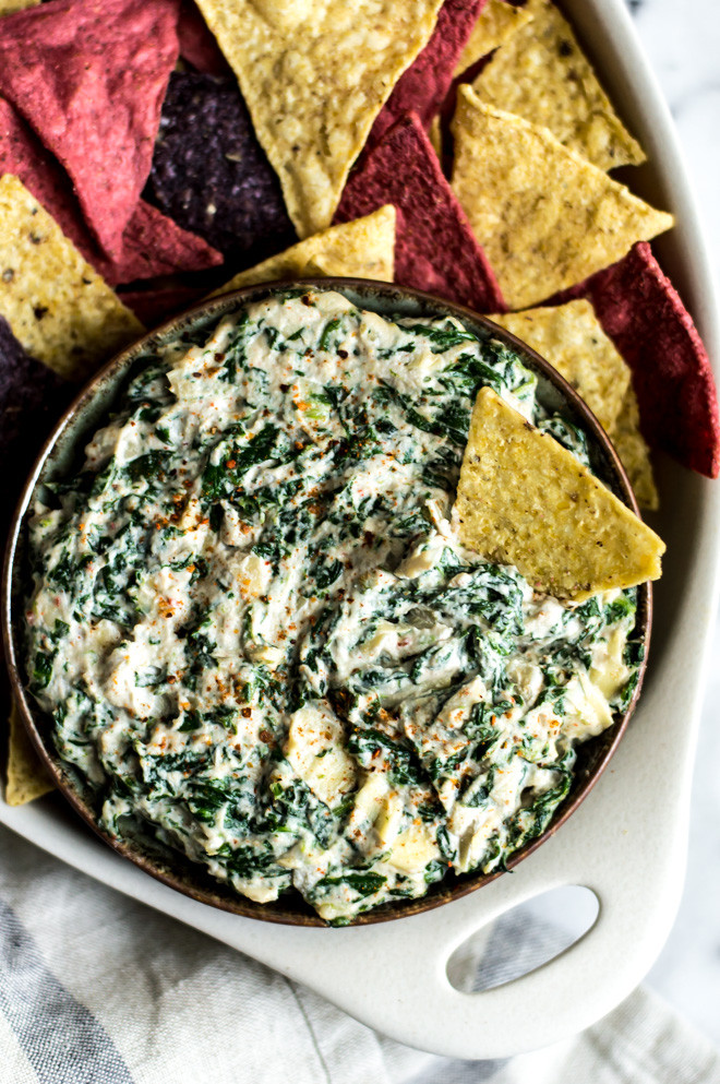 Vegetarian Artichoke Recipes
 Spicy Vegan Spinach Artichoke Dip