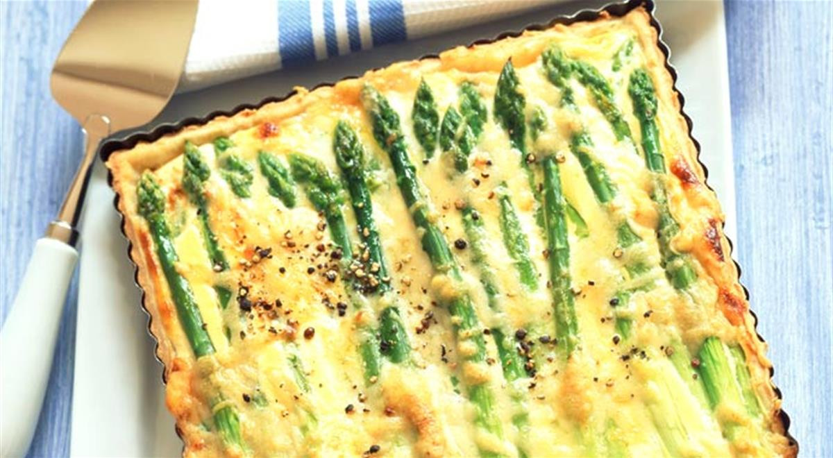 Vegetarian Asparagus Recipes
 Asparagus Quiche Recipe How To Make A Ve arian