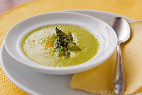 Vegetarian Asparagus Soup Recipes
 Roasted Asparagus Soup