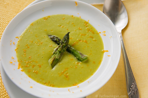 Vegetarian Asparagus Soup Recipes
 Roasted Asparagus Soup