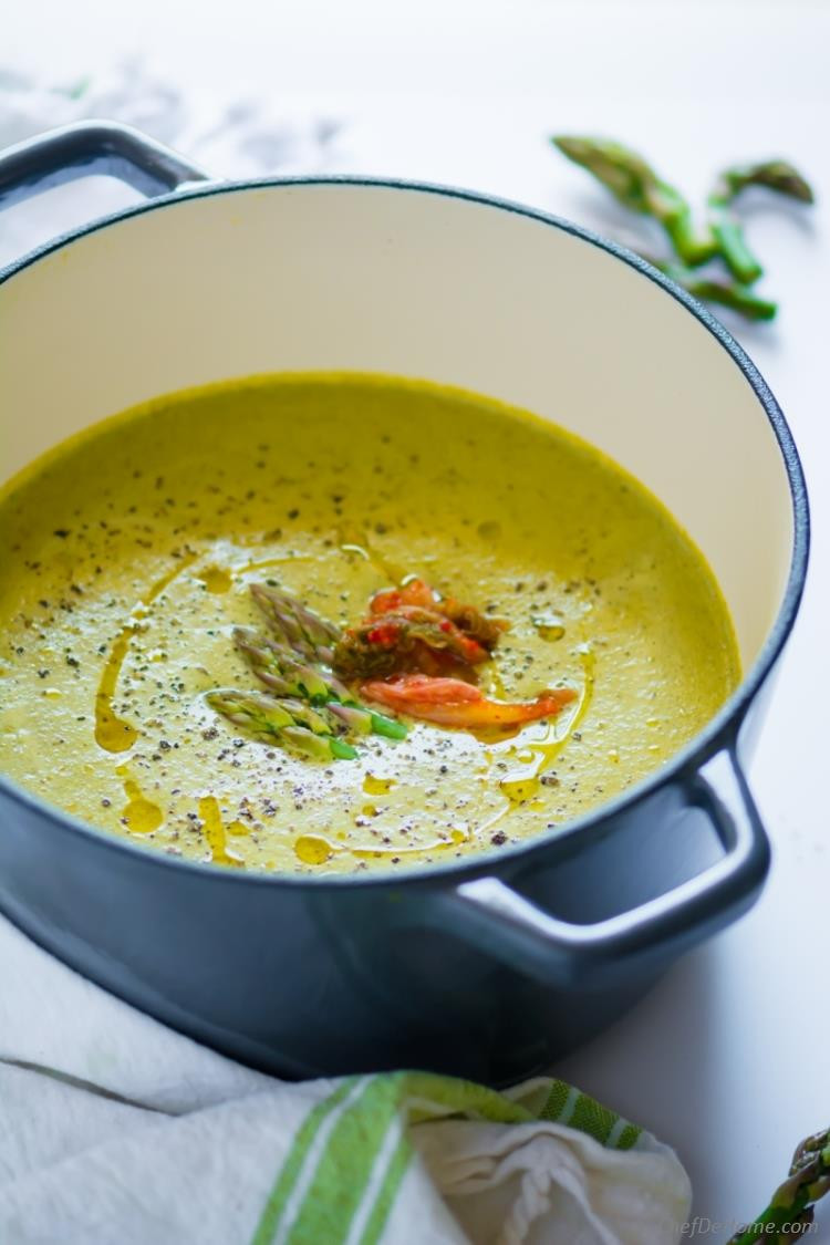Vegetarian Asparagus Soup Recipes
 Vegan Asparagus Soup Recipe