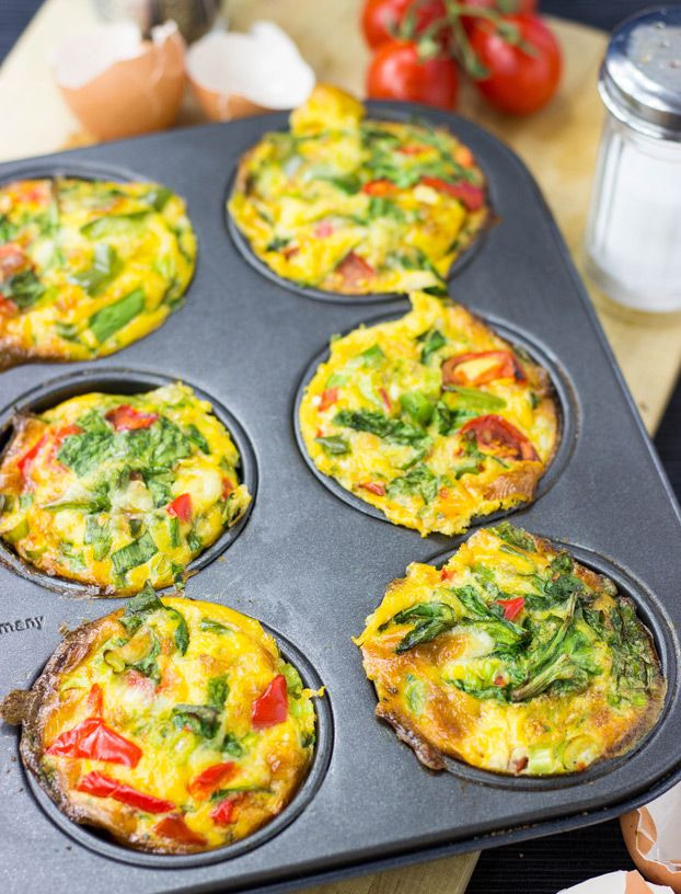Vegetarian Atkins Recipes
 Low Carb Egg Breakfast Muffins 25 Minutes Ve arian