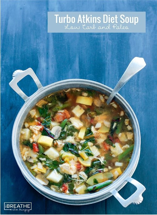 Vegetarian Atkins Recipes
 Turbo Atkins Diet Soup Low Carb & Paleo