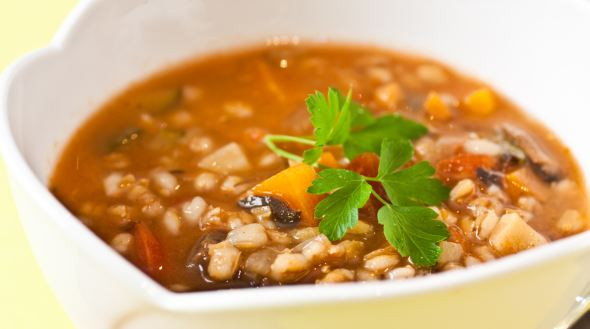 Vegetarian Barley Recipes
 Ve able and Barley Soup