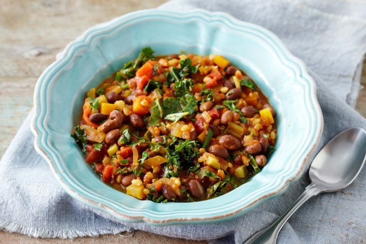 Vegetarian Barley Recipes
 Pearl barley and smoked paprika minestrone soup