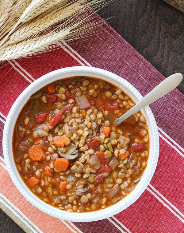 Vegetarian Barley Recipes
 Vegan Lentil Barley Stew Making Thyme for Health