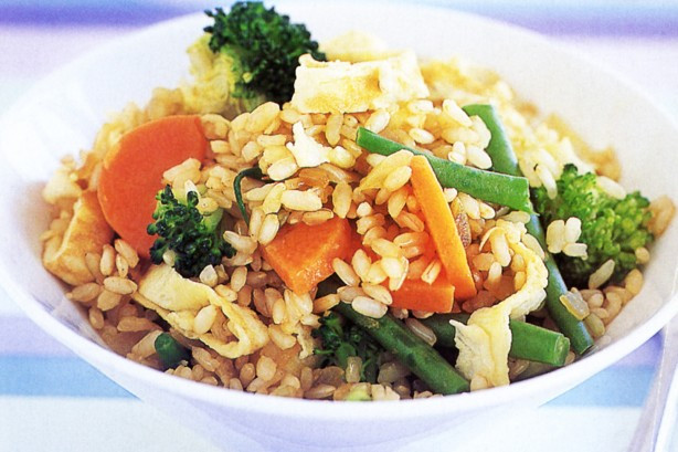 Vegetarian Brown Rice Recipe
 Ve arian Fried Brown Rice Recipe Taste
