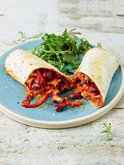 Vegetarian Burritos Jamie Oliver
 Mexican recipes