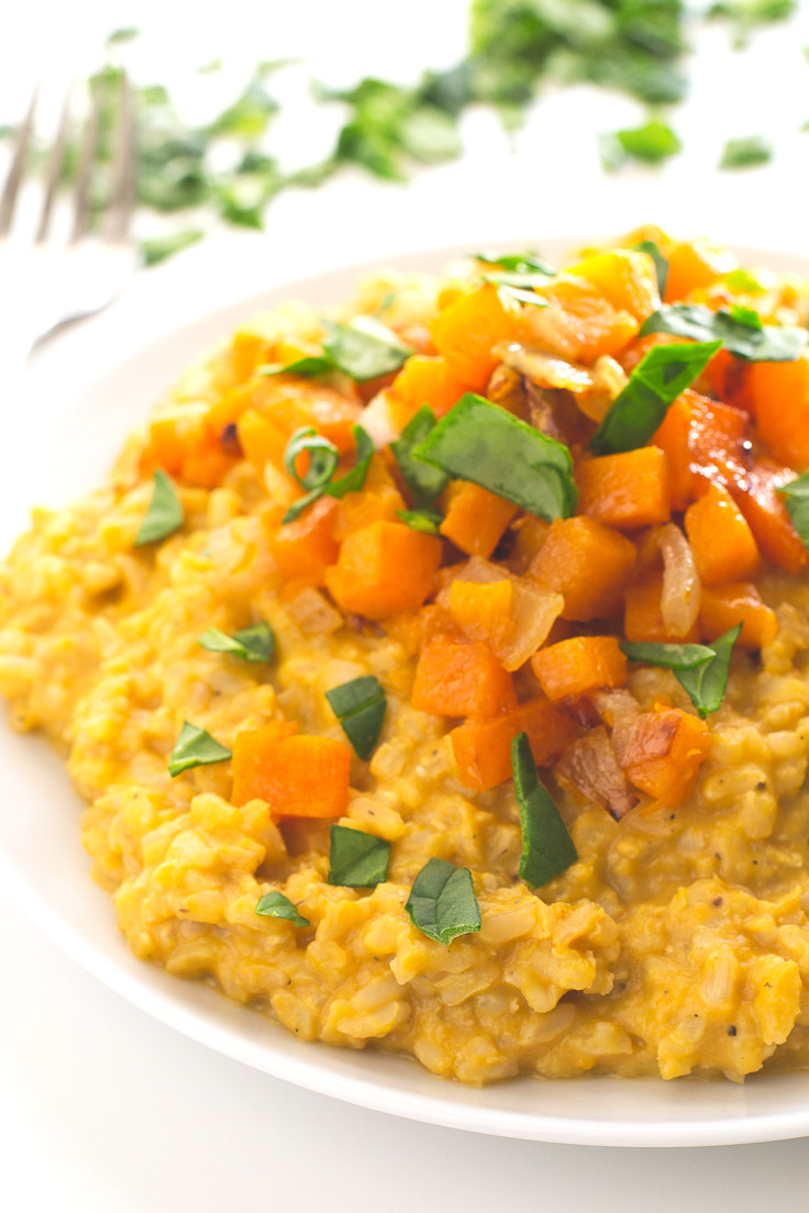 Vegetarian Butternut Squash Recipes
 Vegan Butternut Squash Risotto