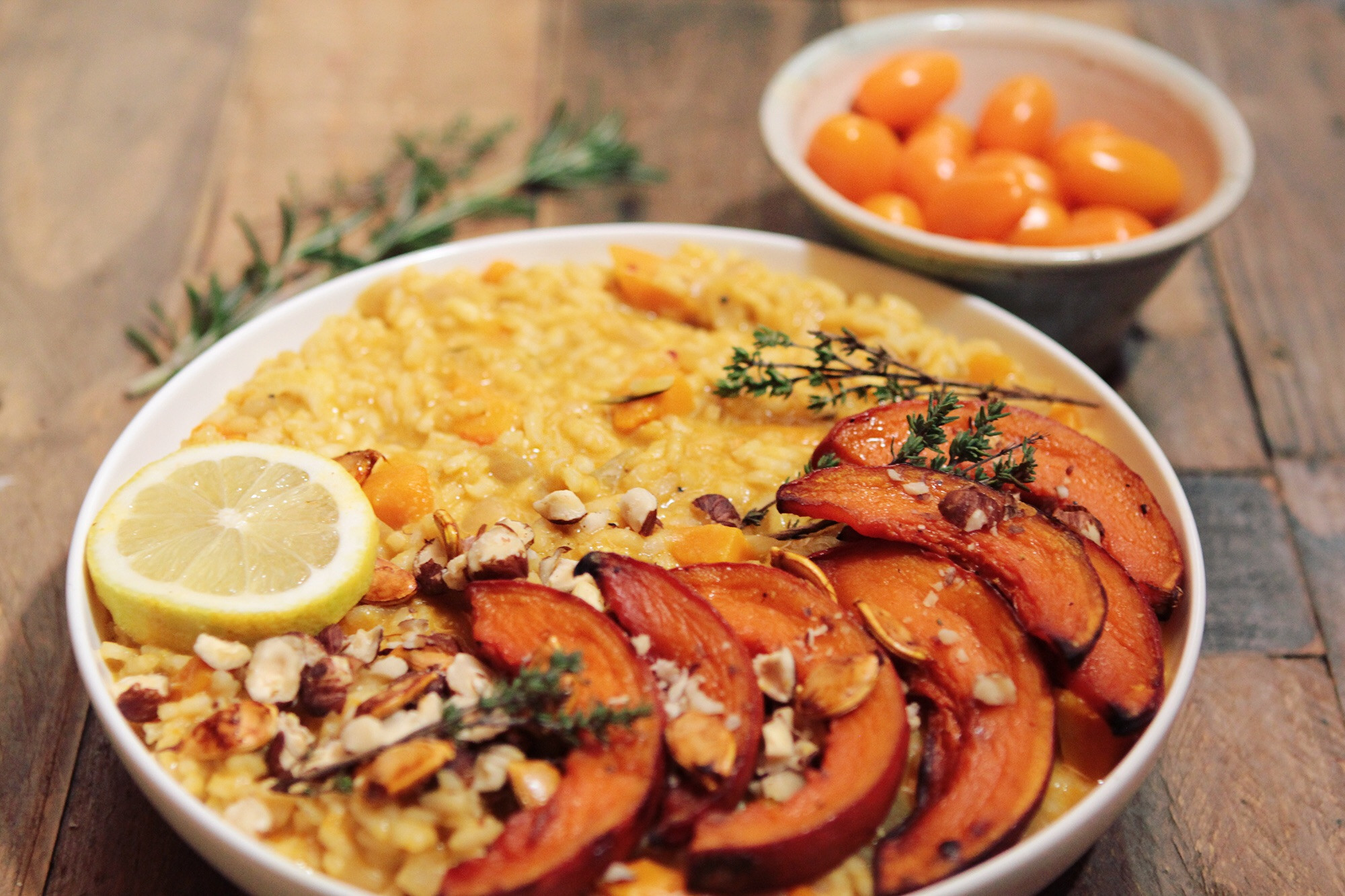 Vegetarian Butternut Squash Recipes
 Lemony Butternut Squash Risotto Vegan