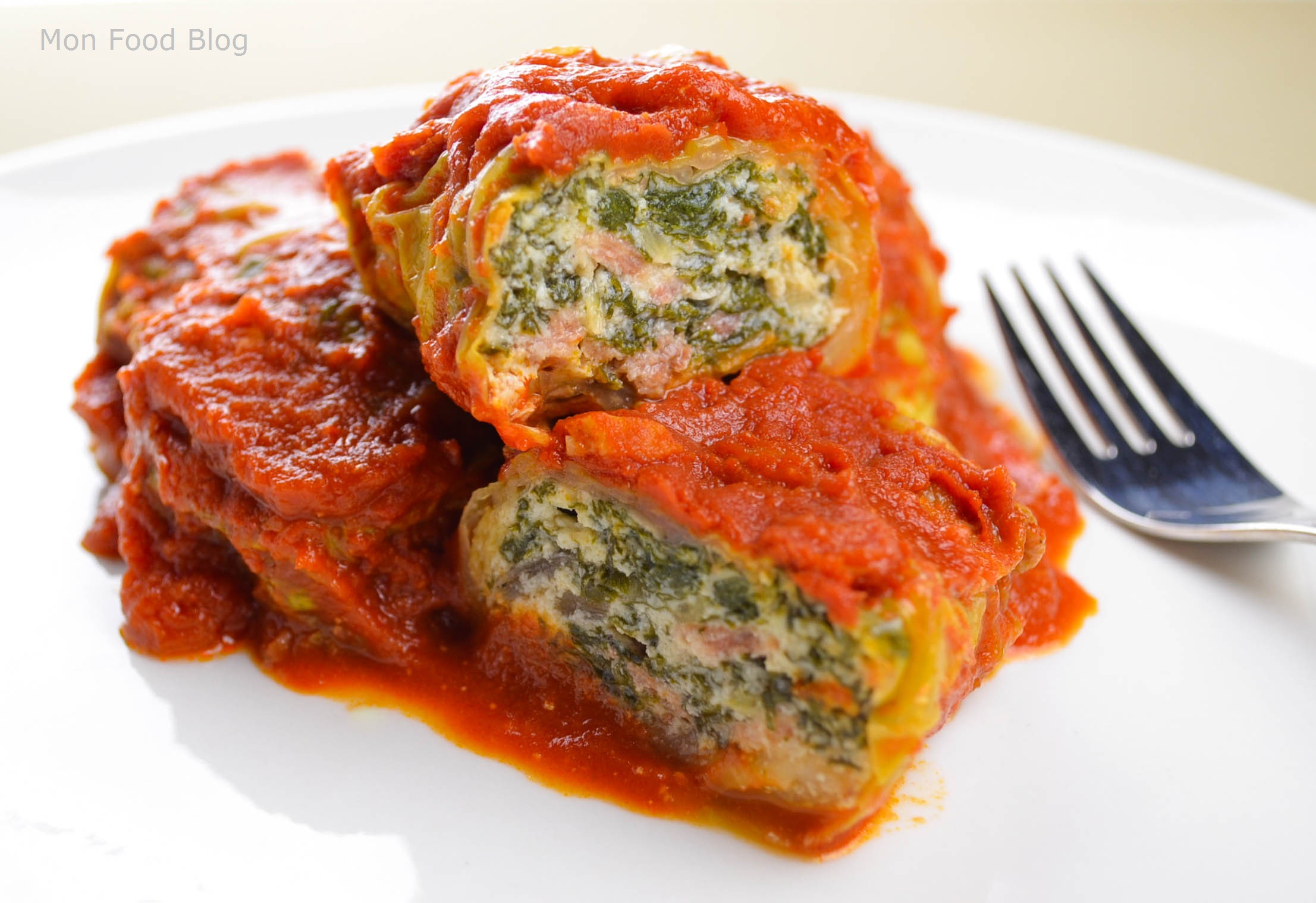 Vegetarian Cabbage Rolls Recipes
 Cavolo ripieno – Mon Food Blog