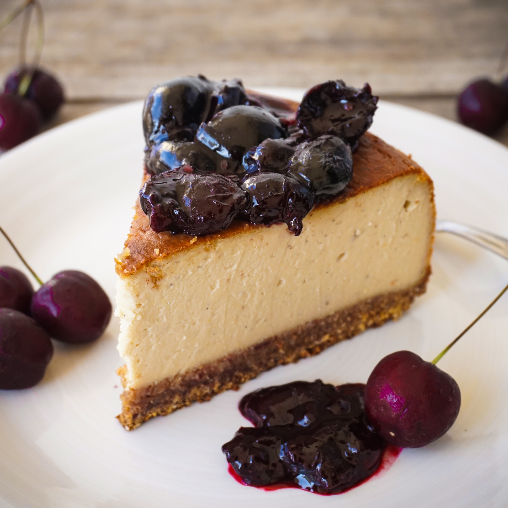 Vegetarian Cheese Cake
 Creamy Vegan Cheesecake The Tasty K