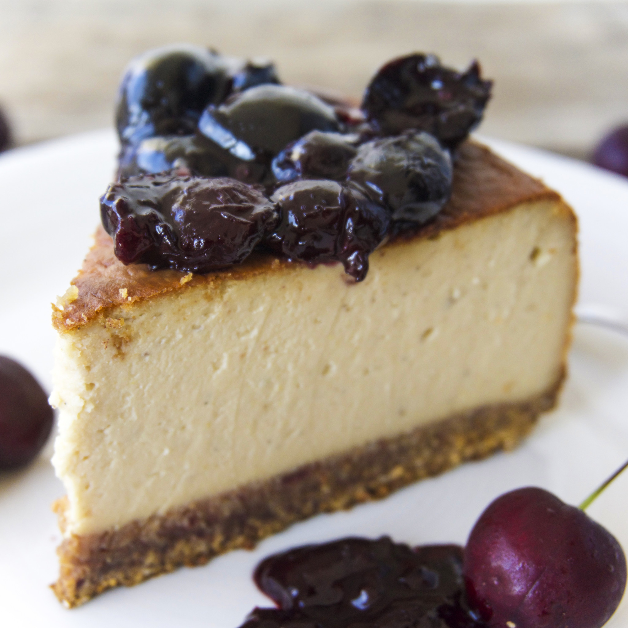 Vegetarian Cheese Cake
 Creamy Vegan Cheesecake The Tasty K