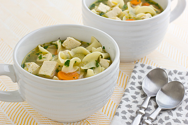 Vegetarian Chicken Noodle Soup
 Ve arian Chicken Noodle Soup Recipe