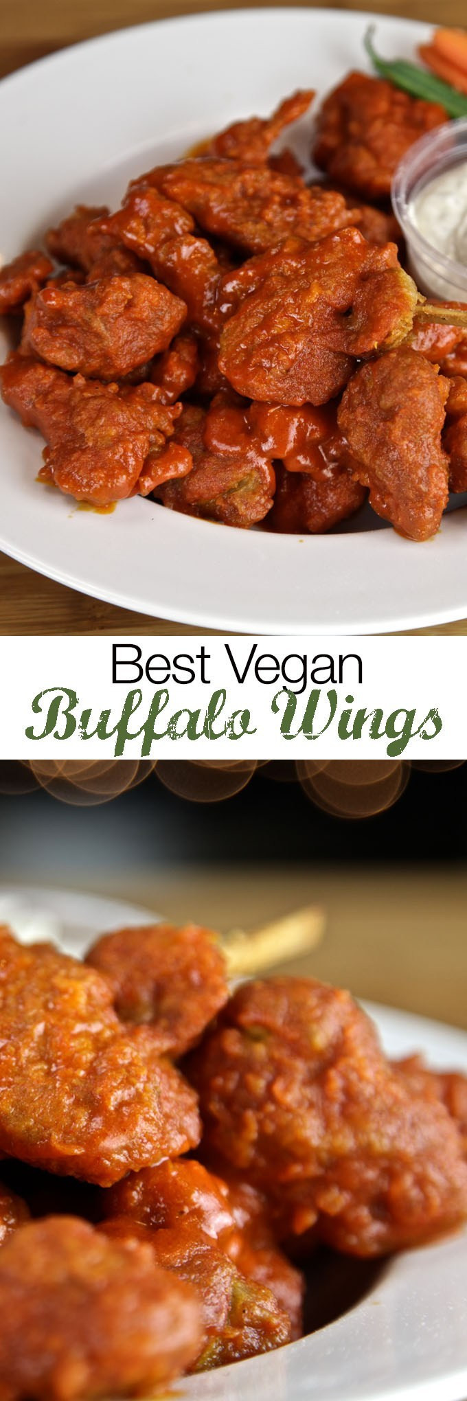 Vegetarian Chicken Wings
 Vegan Buffalo Wings Recipe