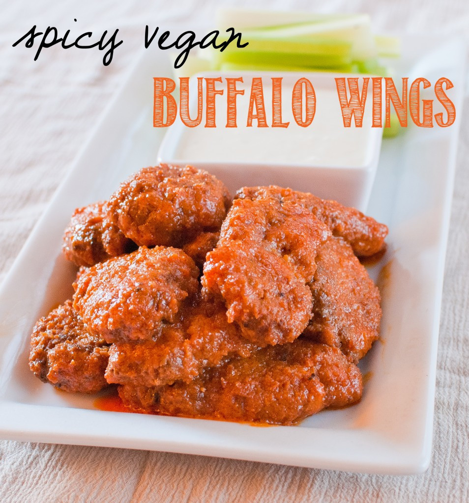 Vegetarian Chicken Wings
 Seitan Buffalo "Wings" Baked In