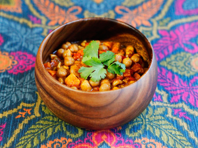 Vegetarian Chickpea Chili
 Deliciously Stuffed Sukkot Food Recipes