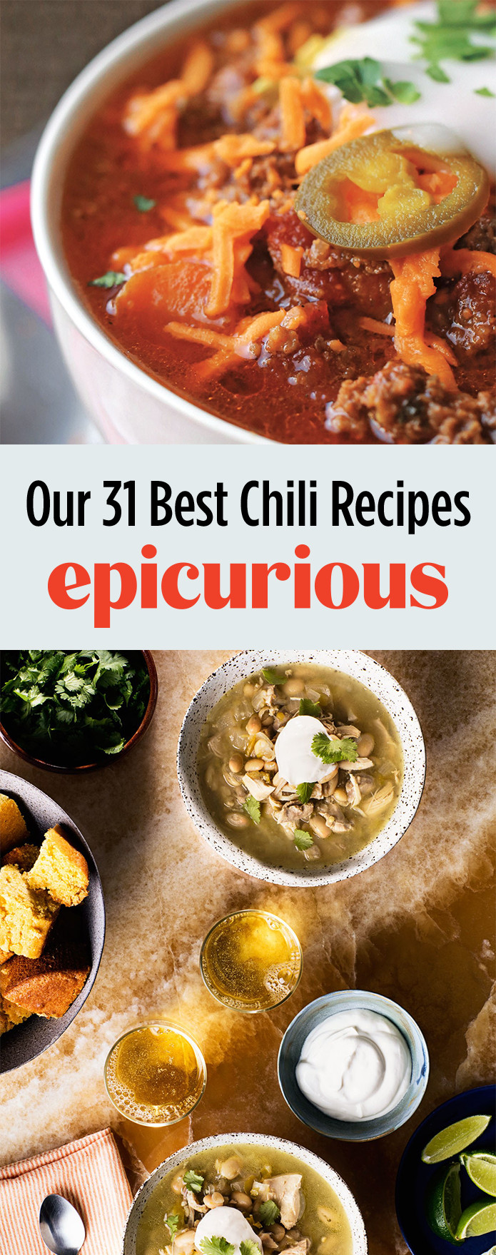 Vegetarian Chili Epicurious
 Our 33 Best Chili Recipes