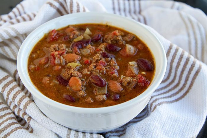 Vegetarian Chili Epicurious
 Fuji Slow Cooker Chili by Rachael Hutchings
