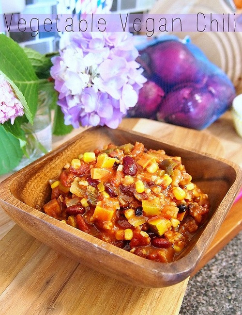 Vegetarian Chili Nutrition
 62 Calorie Vegan Crock Pot Ve able Chili – Simply Taralynn