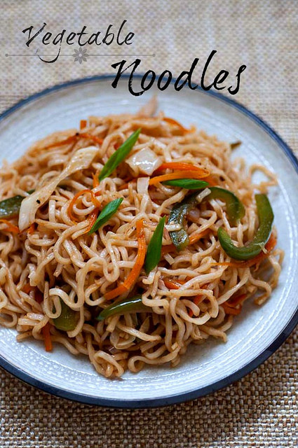 Vegetarian Chinese Noodle Recipes
 chinese noodles ve ables