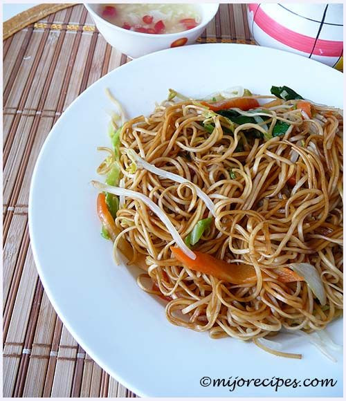 Vegetarian Chinese Noodle Recipes
 Mauritian Chinese Fried Noodles Ve able chow mein