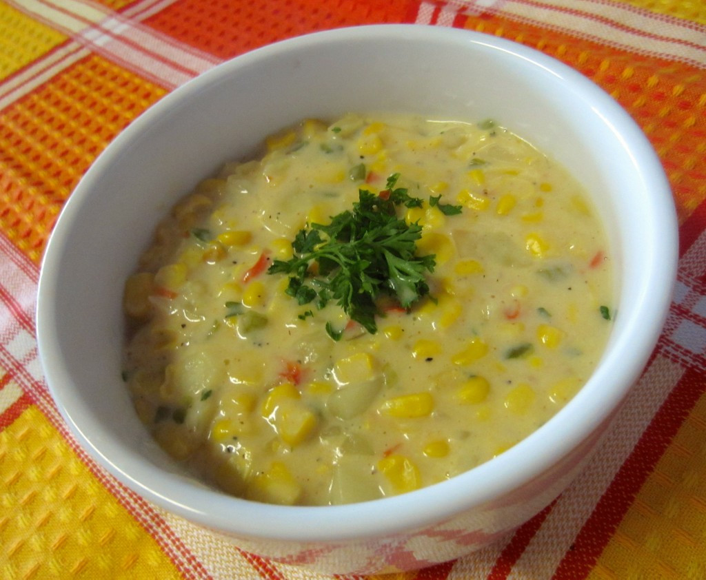 Vegetarian Chowder Recipe
 ve able and corn chowder